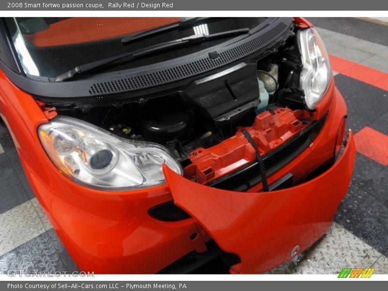 Rally Red / Design Red 2008 Smart fortwo passion coupe