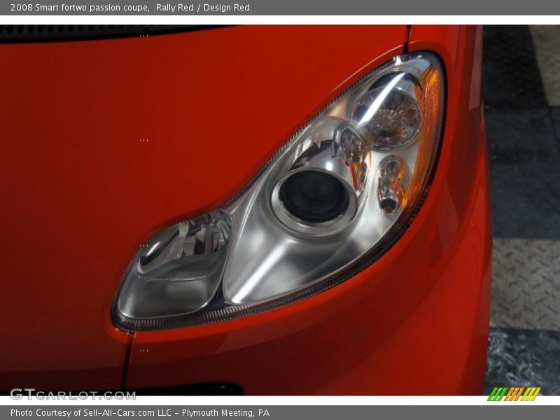 Rally Red / Design Red 2008 Smart fortwo passion coupe