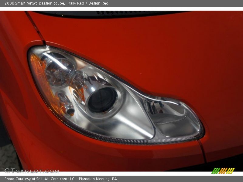 Rally Red / Design Red 2008 Smart fortwo passion coupe