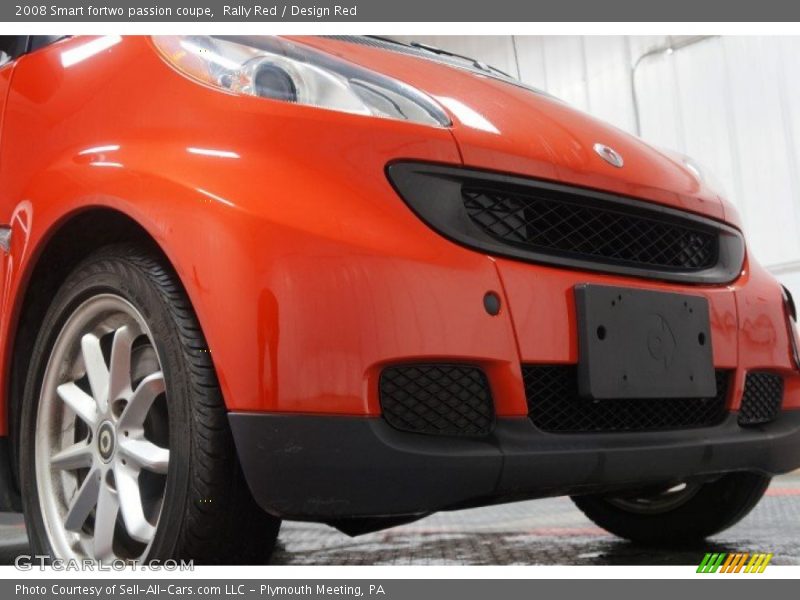 Rally Red / Design Red 2008 Smart fortwo passion coupe
