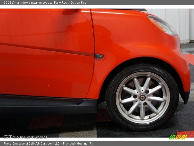 Rally Red / Design Red 2008 Smart fortwo passion coupe