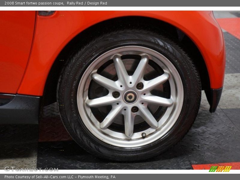 Rally Red / Design Red 2008 Smart fortwo passion coupe