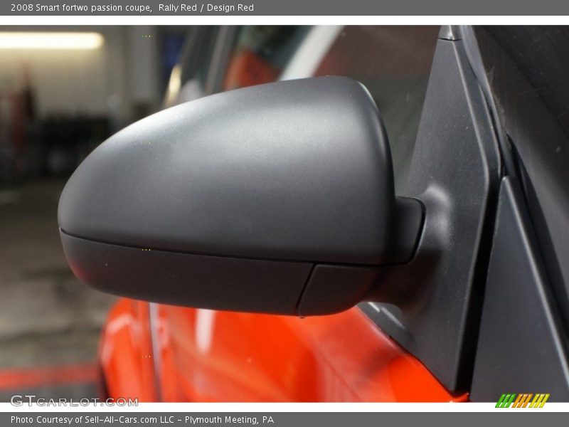 Rally Red / Design Red 2008 Smart fortwo passion coupe