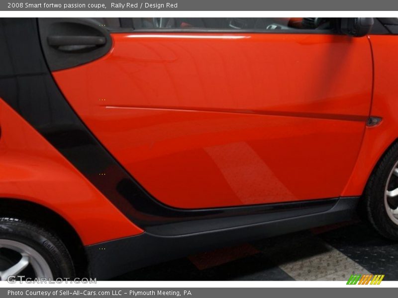 Rally Red / Design Red 2008 Smart fortwo passion coupe