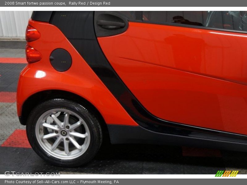Rally Red / Design Red 2008 Smart fortwo passion coupe