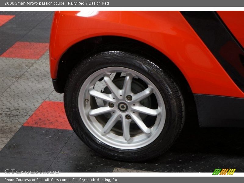 Rally Red / Design Red 2008 Smart fortwo passion coupe
