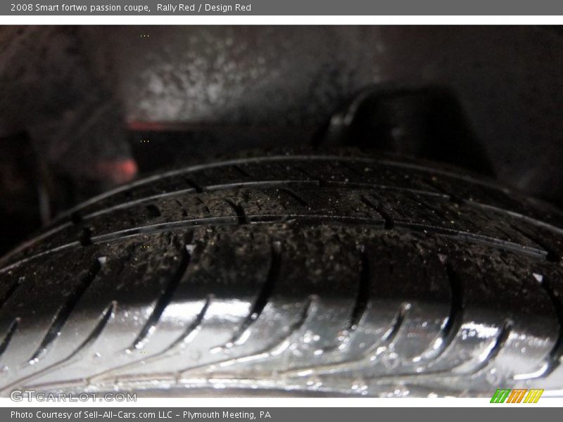 Rally Red / Design Red 2008 Smart fortwo passion coupe