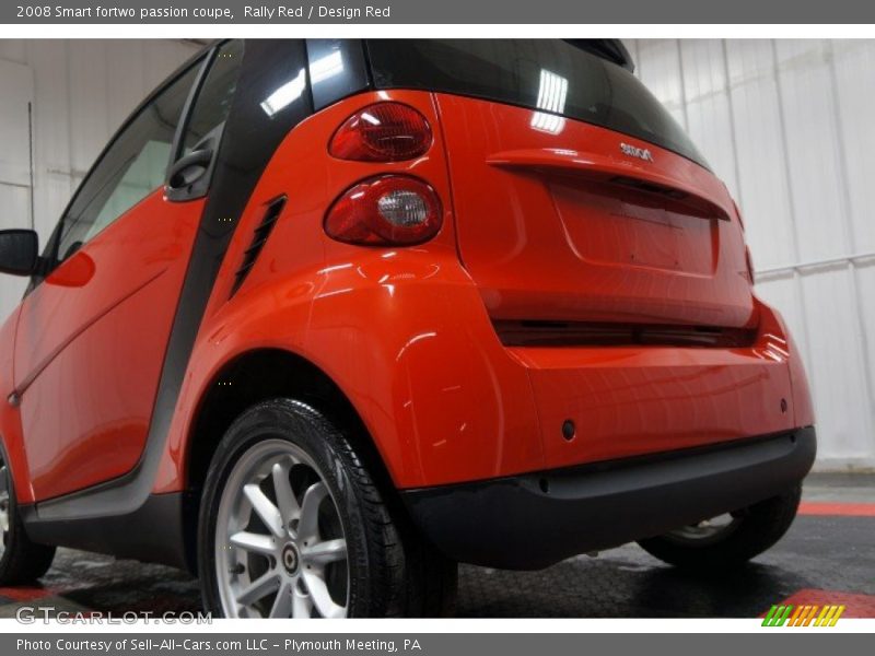 Rally Red / Design Red 2008 Smart fortwo passion coupe