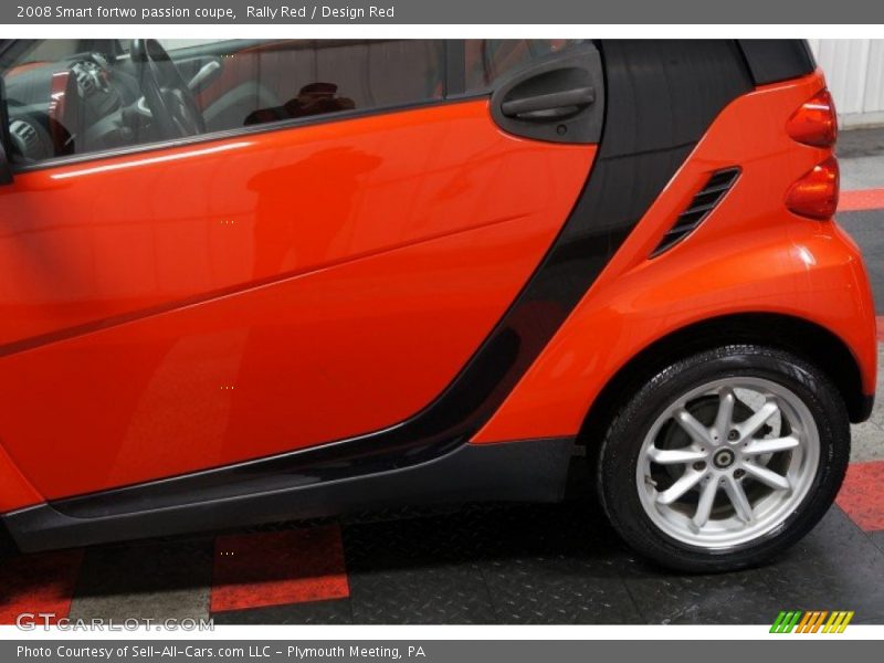 Rally Red / Design Red 2008 Smart fortwo passion coupe