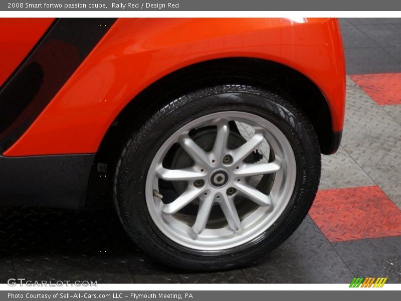 Rally Red / Design Red 2008 Smart fortwo passion coupe