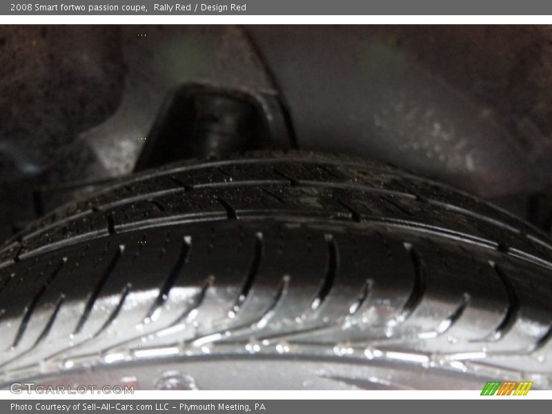 Rally Red / Design Red 2008 Smart fortwo passion coupe