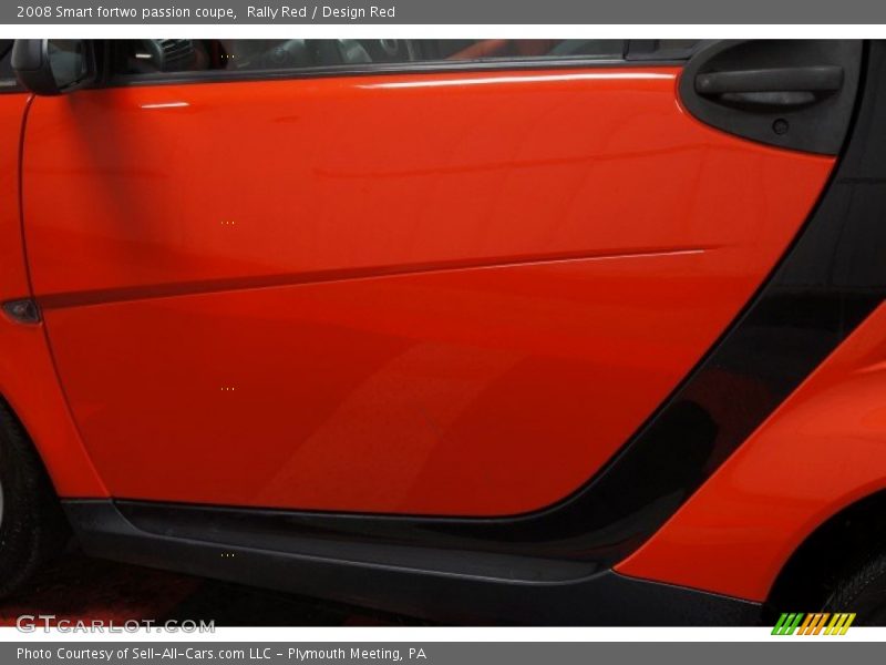 Rally Red / Design Red 2008 Smart fortwo passion coupe