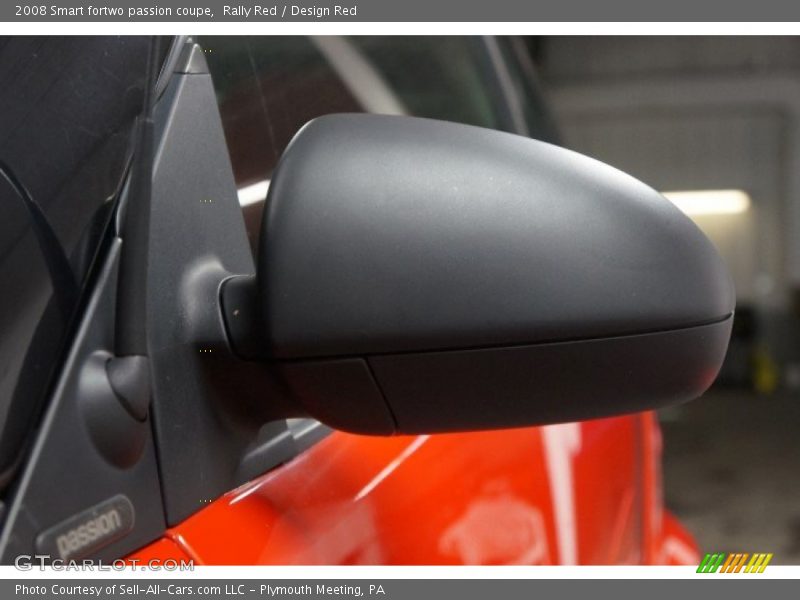 Rally Red / Design Red 2008 Smart fortwo passion coupe