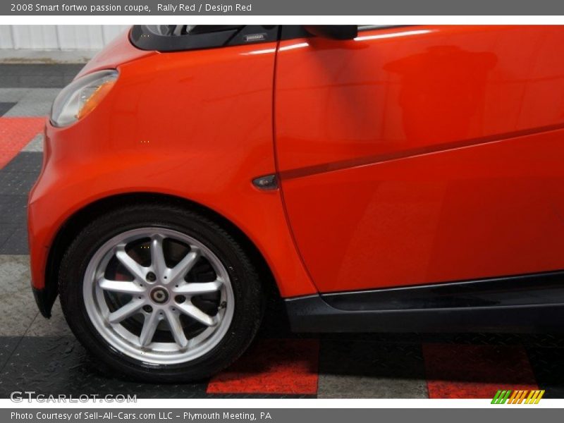 Rally Red / Design Red 2008 Smart fortwo passion coupe