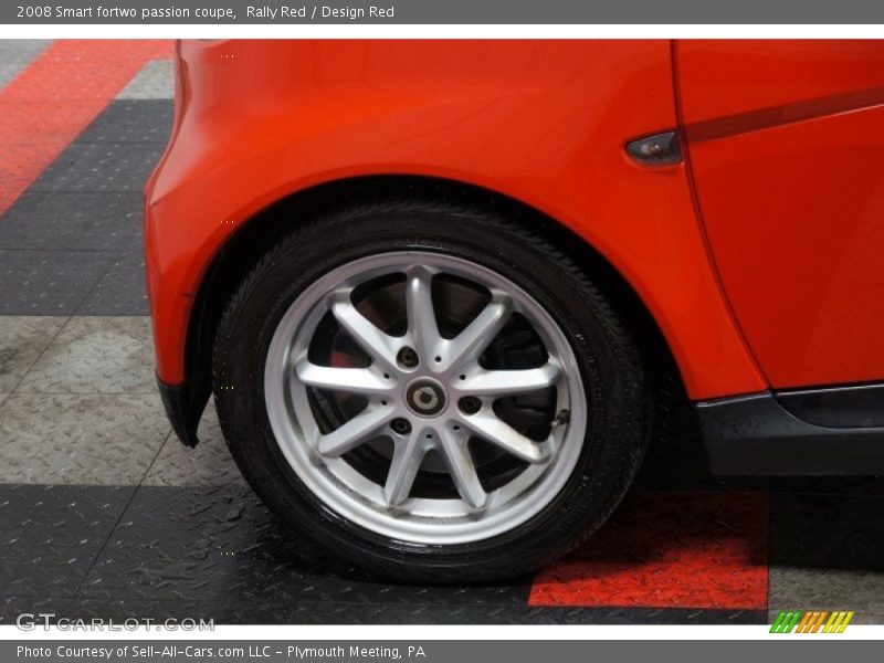 Rally Red / Design Red 2008 Smart fortwo passion coupe
