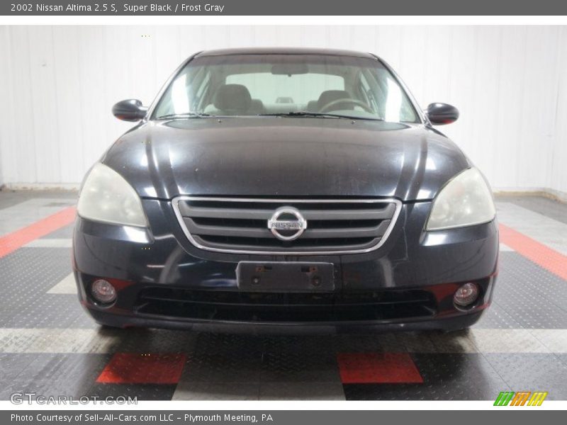 Super Black / Frost Gray 2002 Nissan Altima 2.5 S