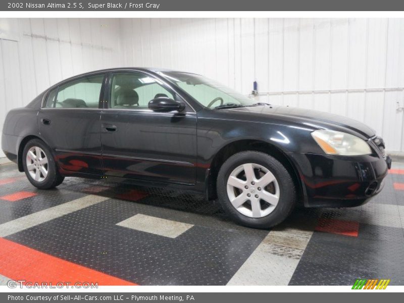 Super Black / Frost Gray 2002 Nissan Altima 2.5 S