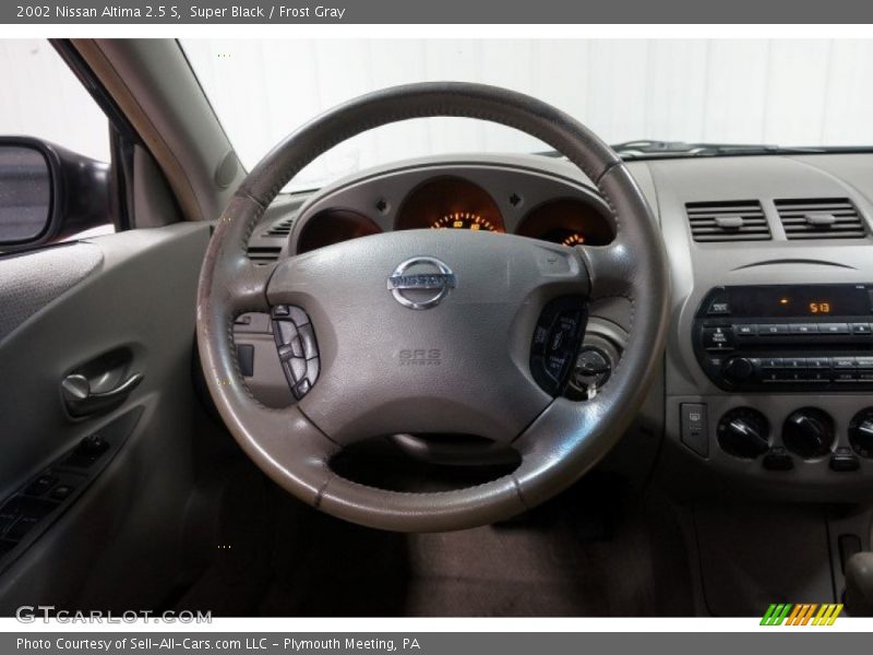 Super Black / Frost Gray 2002 Nissan Altima 2.5 S