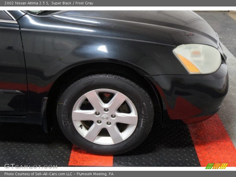 Super Black / Frost Gray 2002 Nissan Altima 2.5 S