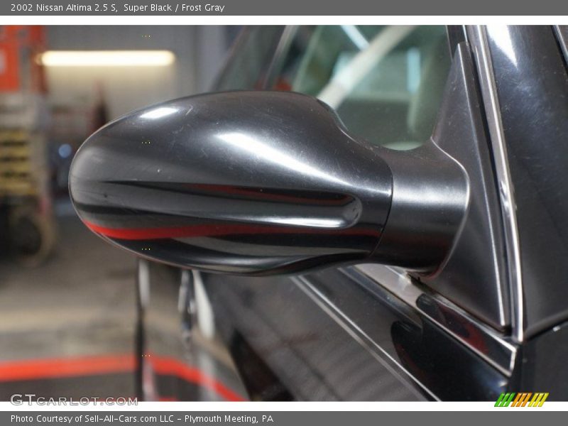 Super Black / Frost Gray 2002 Nissan Altima 2.5 S