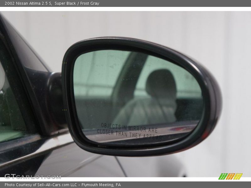 Super Black / Frost Gray 2002 Nissan Altima 2.5 S