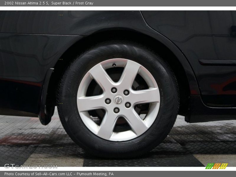 Super Black / Frost Gray 2002 Nissan Altima 2.5 S