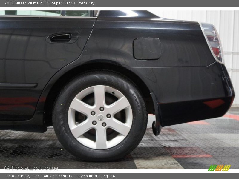 Super Black / Frost Gray 2002 Nissan Altima 2.5 S