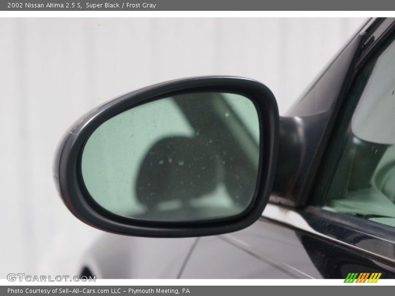 Super Black / Frost Gray 2002 Nissan Altima 2.5 S
