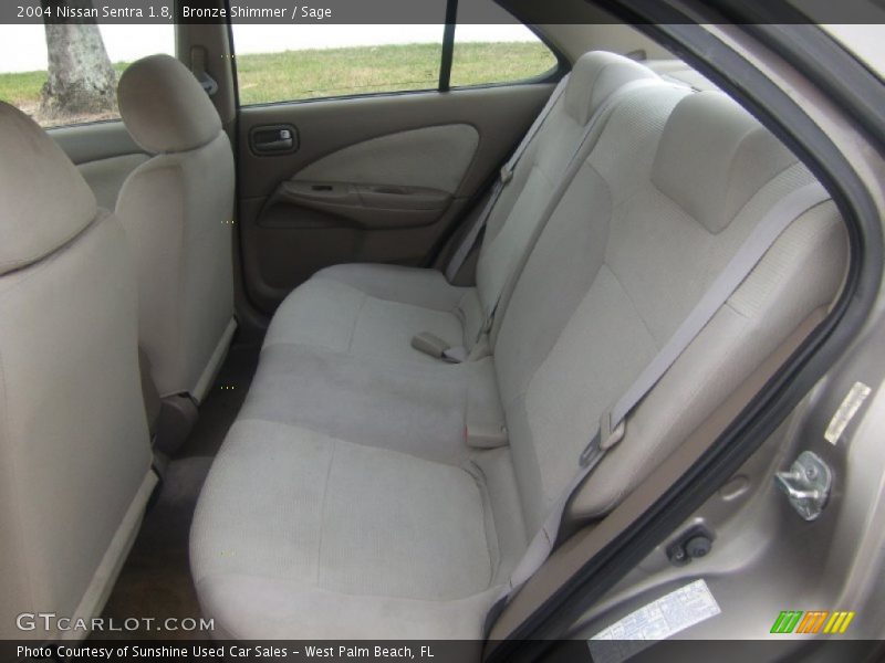Bronze Shimmer / Sage 2004 Nissan Sentra 1.8