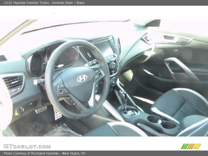 Ironman Silver / Black 2015 Hyundai Veloster Turbo