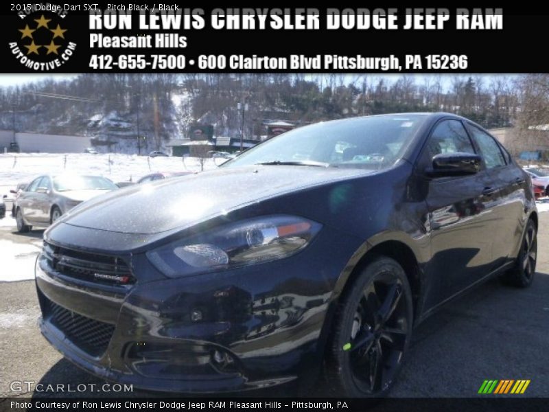 Pitch Black / Black 2015 Dodge Dart SXT