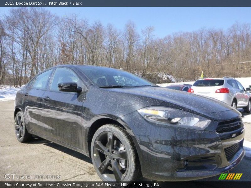Pitch Black / Black 2015 Dodge Dart SXT