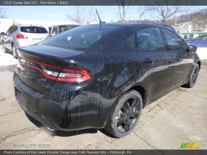 Pitch Black / Black 2015 Dodge Dart SXT