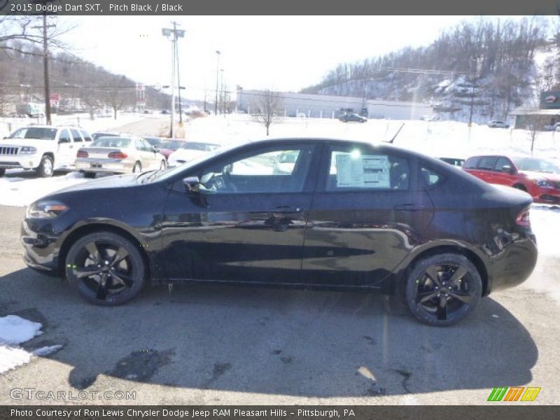 Pitch Black / Black 2015 Dodge Dart SXT