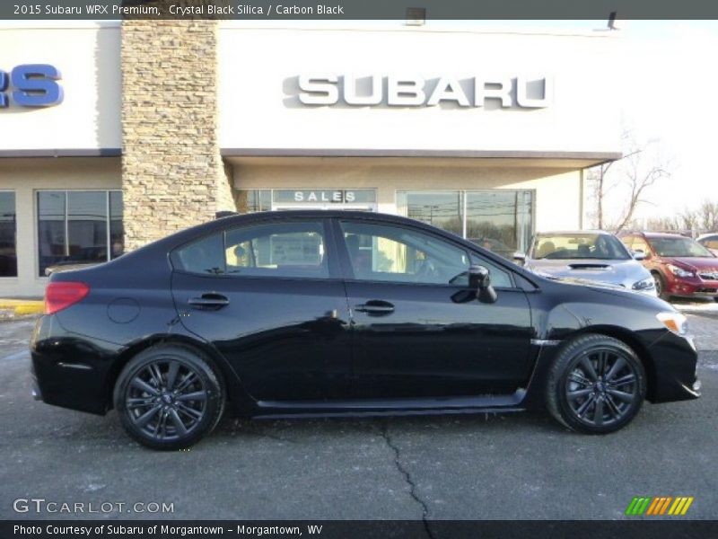 Crystal Black Silica / Carbon Black 2015 Subaru WRX Premium