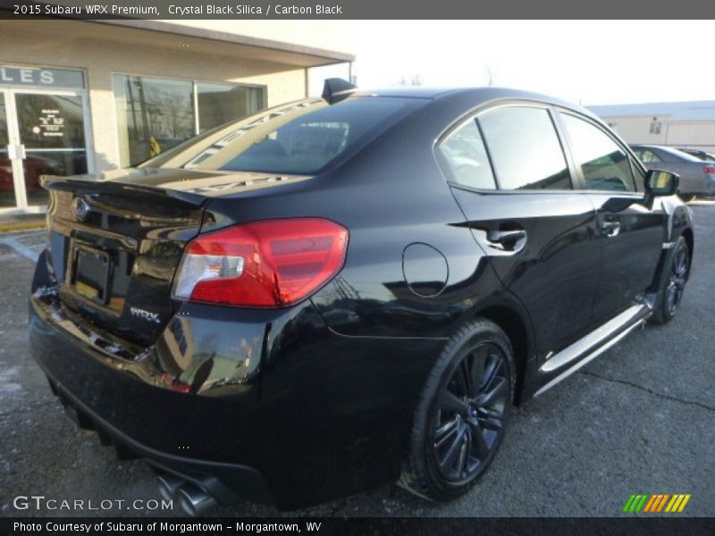 Crystal Black Silica / Carbon Black 2015 Subaru WRX Premium