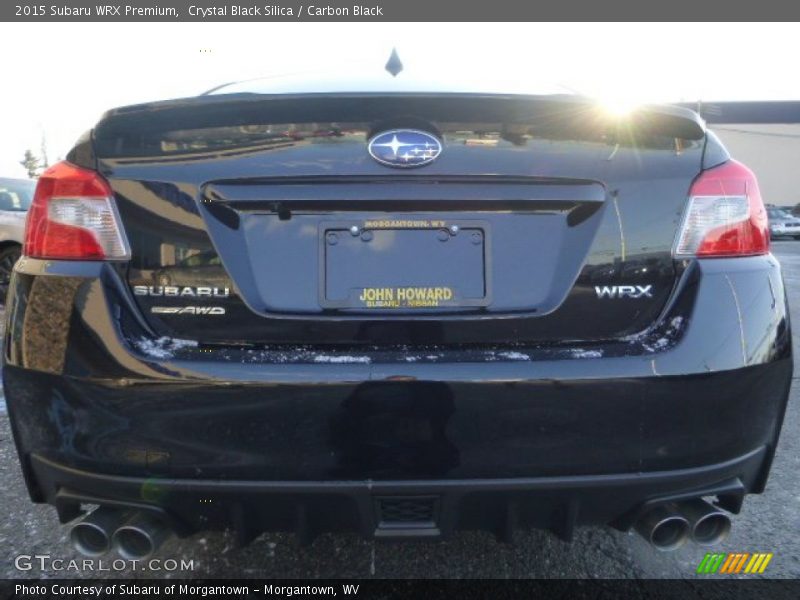 Crystal Black Silica / Carbon Black 2015 Subaru WRX Premium