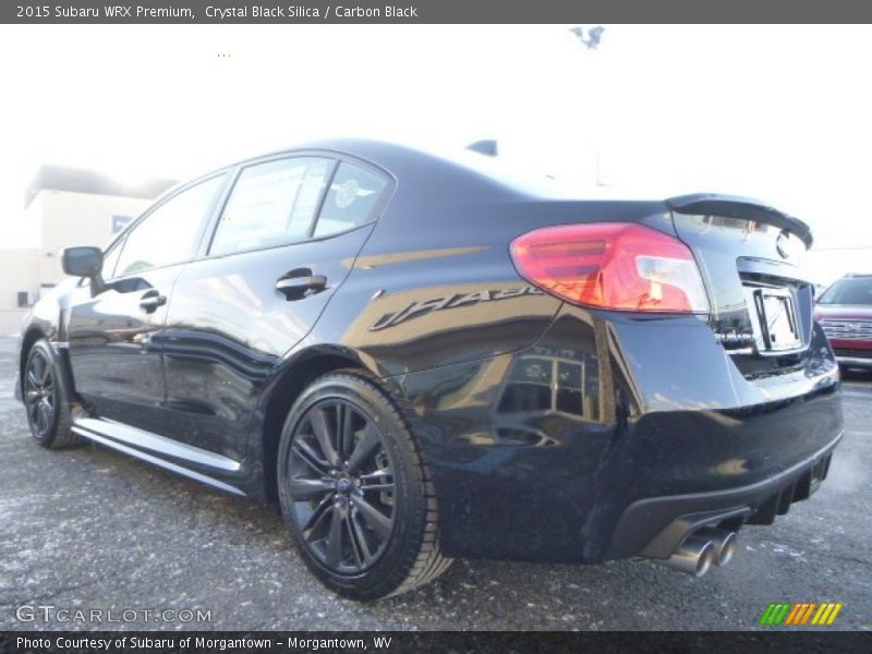 Crystal Black Silica / Carbon Black 2015 Subaru WRX Premium