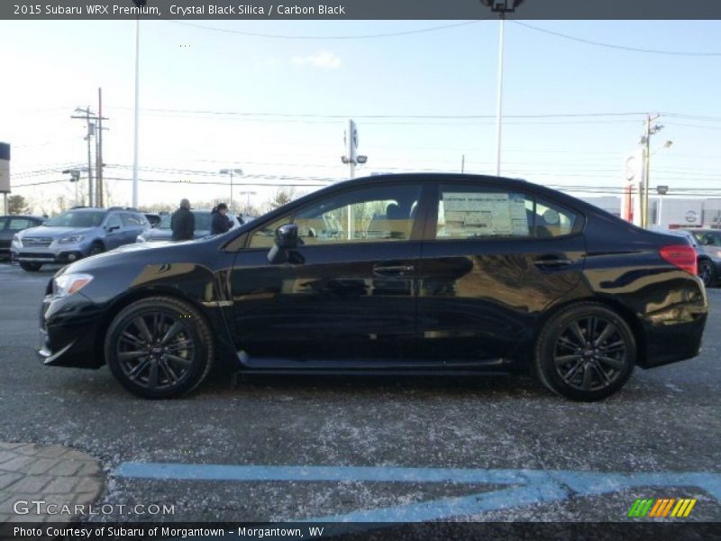 Crystal Black Silica / Carbon Black 2015 Subaru WRX Premium