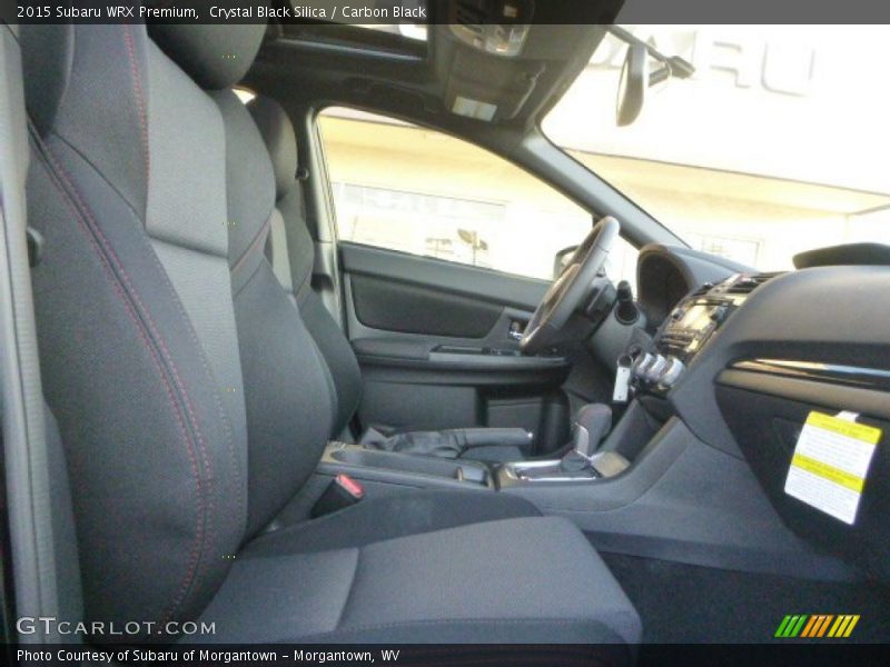 Crystal Black Silica / Carbon Black 2015 Subaru WRX Premium