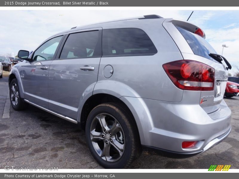 Billet Silver Metallic / Black 2015 Dodge Journey Crossroad