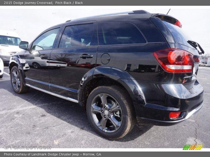 Pitch Black / Black 2015 Dodge Journey Crossroad
