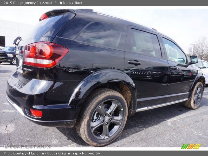 Pitch Black / Black 2015 Dodge Journey Crossroad