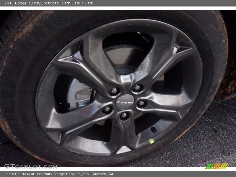 Pitch Black / Black 2015 Dodge Journey Crossroad