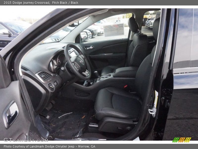 Pitch Black / Black 2015 Dodge Journey Crossroad