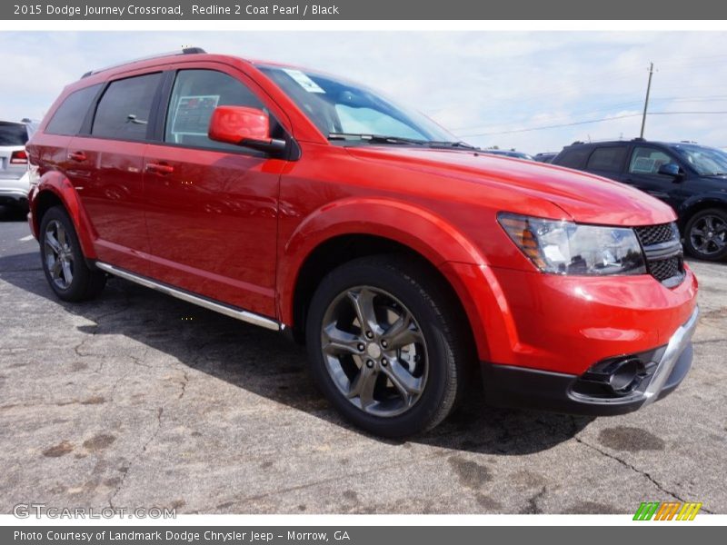 Redline 2 Coat Pearl / Black 2015 Dodge Journey Crossroad