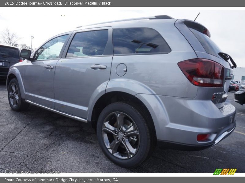 Billet Silver Metallic / Black 2015 Dodge Journey Crossroad