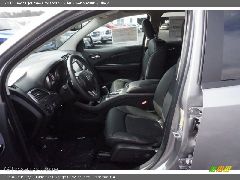 Billet Silver Metallic / Black 2015 Dodge Journey Crossroad