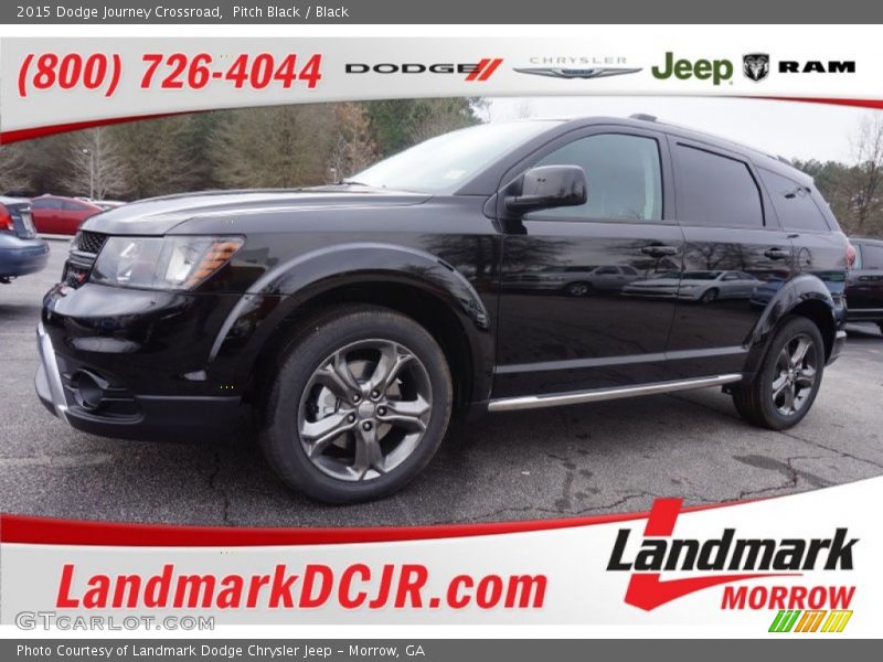 Pitch Black / Black 2015 Dodge Journey Crossroad