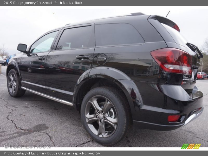 Pitch Black / Black 2015 Dodge Journey Crossroad